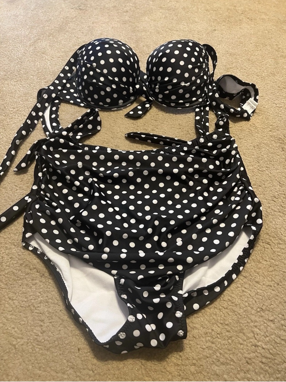 Zeraca Size Large High Waisted Bikini